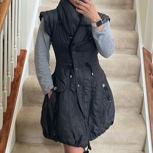 Vintage Y2K Iconoclast nylon black/ gray Women's Jacket